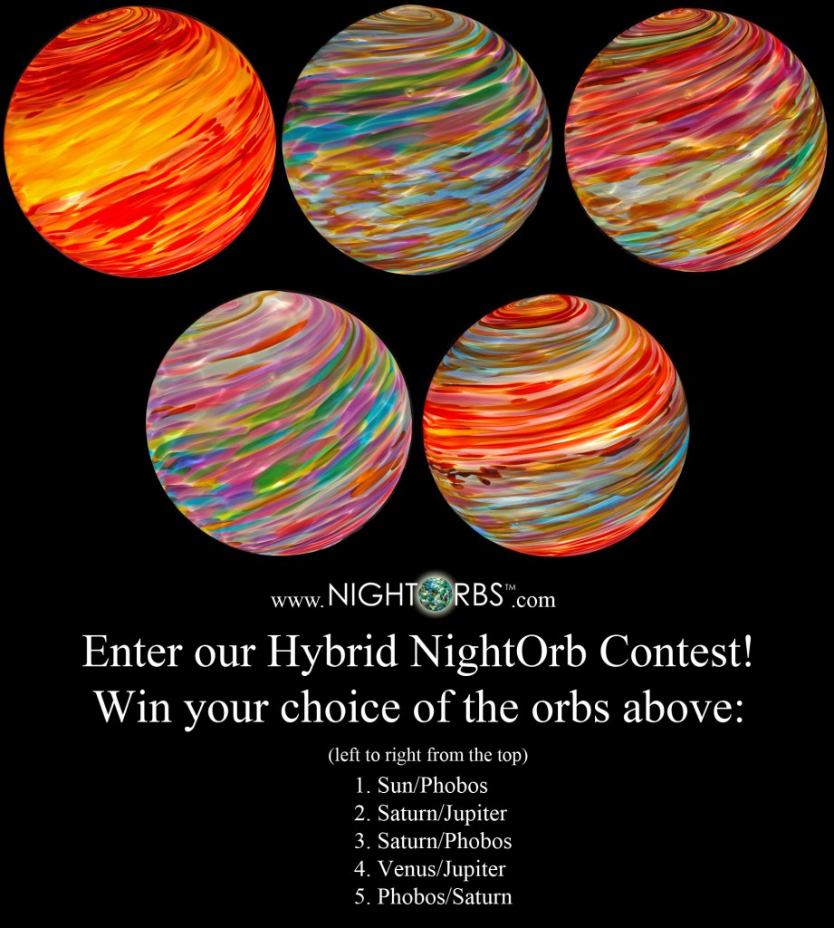 The 8″ Hybrid NightOrb Contest WINNER is…
