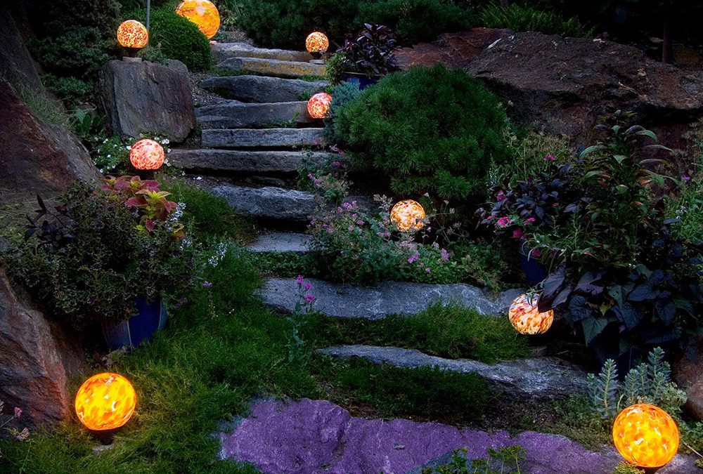 Outdoor Lighting Completes a Landscape Design