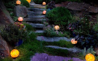 Outdoor Lighting Completes a Landscape Design